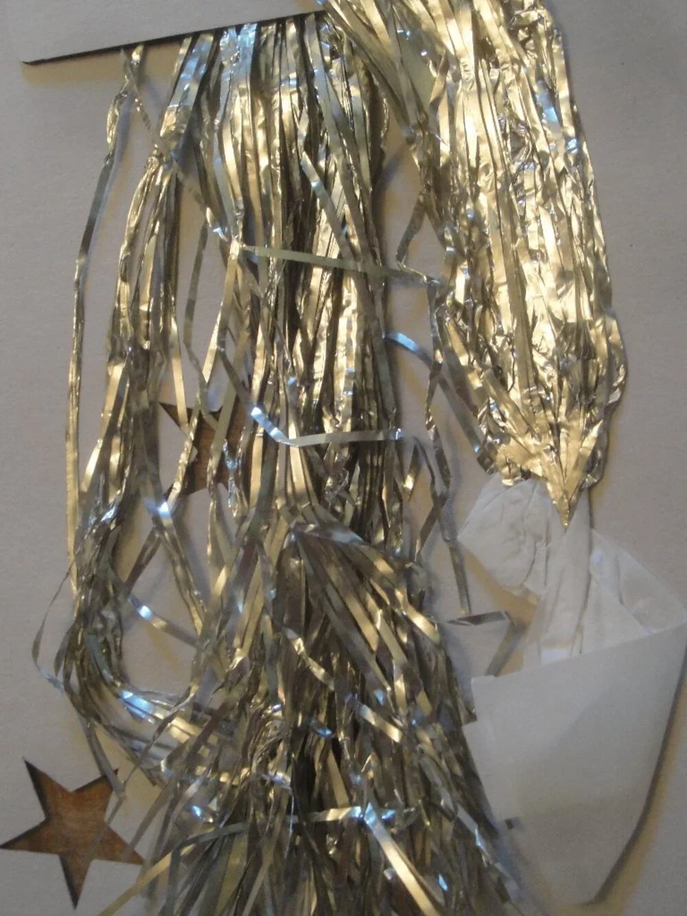 Noel German Zinn Christmas Tree Tinsel one package